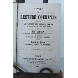 th Lebrun LIVRE DE LECTURE COURANTE Notions Utiles Enfants 8 à 12 ans