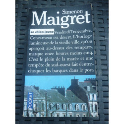 maigret Le chien jaune pocket 1993