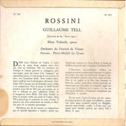 Guillaume Tell: Ouverture Et Air "Selva Opaca"
