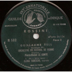 Guillaume Tell: Ouverture Et Air "Selva Opaca"