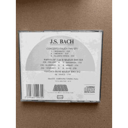 J.S. Bach Concerto Italien Partita N°1 Toccata en Ré/ CD