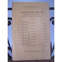 Fascicule 2 LORRAINE Nancy