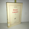 Marie Sils PRISONS ECLATANTES Nrf Gallimard