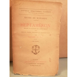 Reine de navarre heptaméron Tome 1 et Tome 2 Librairie des...