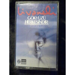 Livaneli Gökyüzü Herkesindir Cassette Audio-K7 RAKS