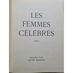 Les Femmes célèbres tome 1