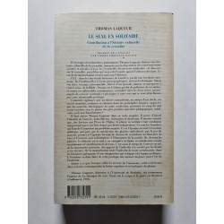 Le sexe en solitaire : Contribution à l'Histoire culturelle de la...