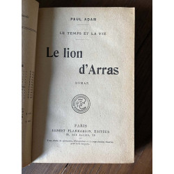Paul adam Le lion d'arras