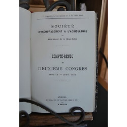 LE SILLON Revue Agricole HAUTE-SAONE Société d'Encouragement à...