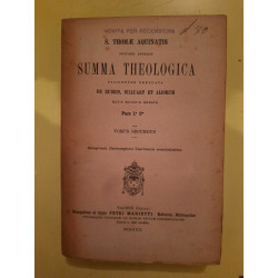 s Thomae Aquinatis Summa Theologica Diligenter Emen Tomus 2