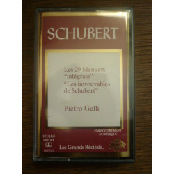 Schubert Les 29 Menuets intégrale-Les introuvables-Pietro Galli...