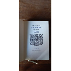 Bernard Michal Les Grandes Enigmes Du Temps Jadis 18 crèmille