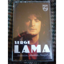 Serge lama souvenirs attention danger Cassette Audio-K7 7200 088