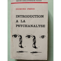 Introduction à la psychanalyse [Broché] [Jan 01 1974] Freud Sigmund