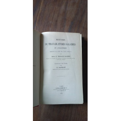 Thorold Rogers Histoire Du Travail Et Des Salaires En Angleterre