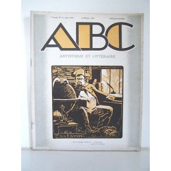 Magazine ABC ARTISTIQUE et LITTERAIRE n55 art