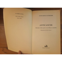 David servan schreiber Anticancer Robert laffont