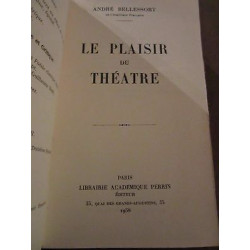 le plaisir du théâtre