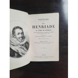 Voltaire - La Henriade Le Poème de Fontenoy Garnier Frères