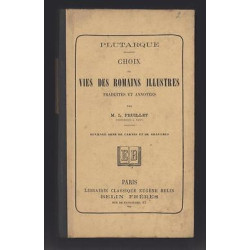 Choix de vies des Romains illustres par FEUILLET