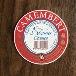 Camembert 45 Pour cent de Matières Grasses