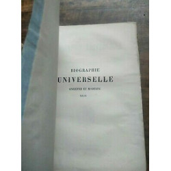 Biographie Universelle - Ancienne et moderne Tome 29 et Cie