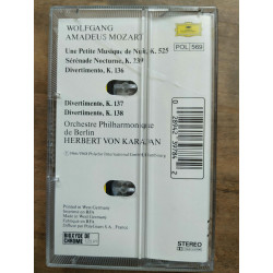 Karajan Edition Vol 4 - mozart Cassette Audio-K7