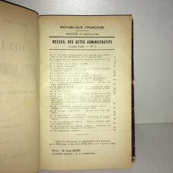 RECUEIL DES ACTES ADMINISTRATIFS DE LA PREFECTURE SAONE ET LOIRE...