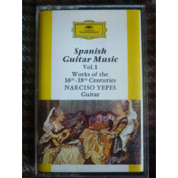 Spanish Guitar music v 1 Narciso yepescassette Audio-K7 Deutsche...