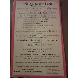 Boyceite le super carburant page de publicité