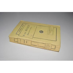 Oeuvres Alfred de Musset PREMIERES POESIES t 1 1829 1835