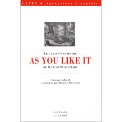 Lectures d'une oeuvre : As you like it de William Shakespeare