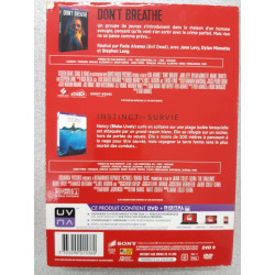 Coffret 2 films : don't breathe , instinct de survie