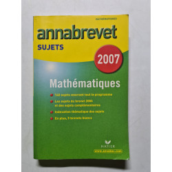 Mathématiques: Sujets 2007