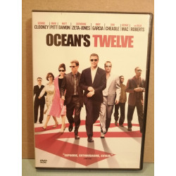 Ocean's twelve George Clooney Brad Pitt DVD simple