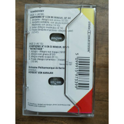 Tchaikovsky Symphonies Nos 5 et 6 - Karajan Cassette Audio-K7 Compact
