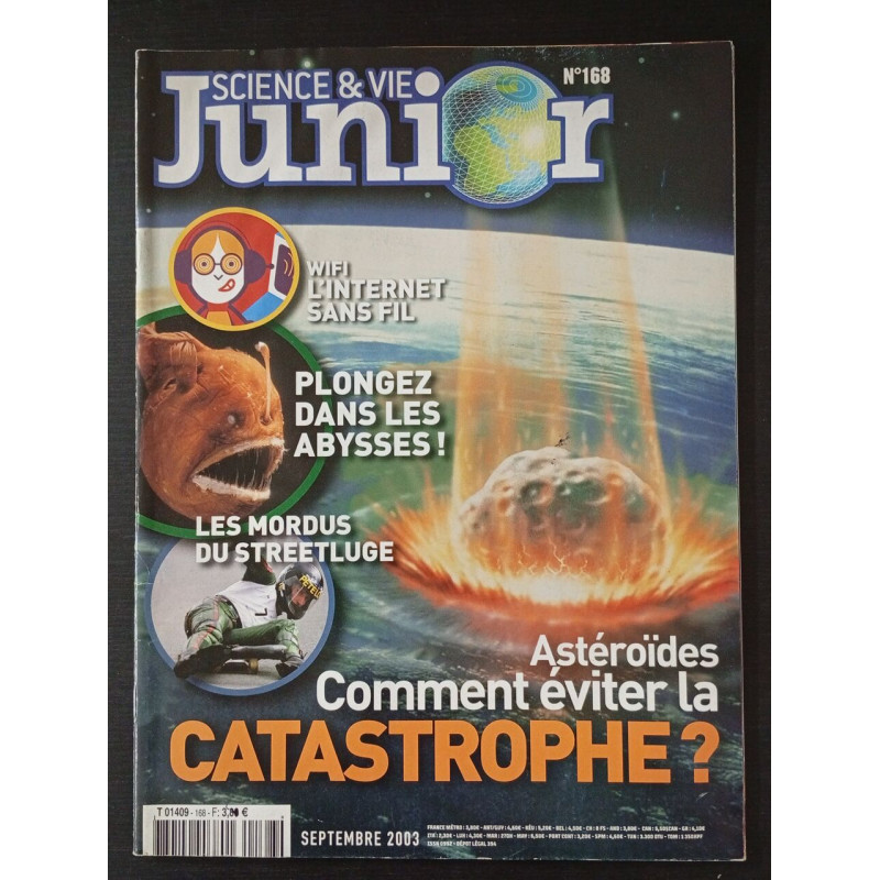 Science et vie junior N.168 - Septembre 2003