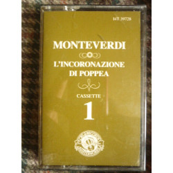 Monteverdi L'Incoronazione di Poppea Cassette 1 CBS Records 14T 39728