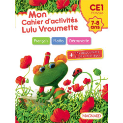 Mon cahier d'activités Lulu Vroumette CE1