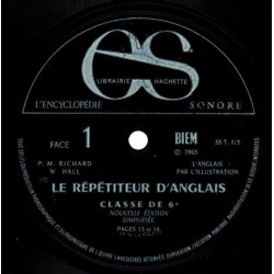 Le Répétiteur D'Anglais : Nouvelle édition Simplifiée - 6ème