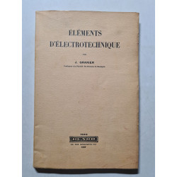 Eléments d'électrotechnique