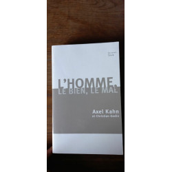 Axel kahn Christian Godin Le bien Le Mal stock