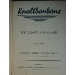 knallbonbons Für Gesang une klavier Caesar r bahar