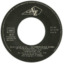 Bande Originale Du Film "Ça N'arrive Qu'aux Autres"