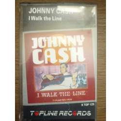 Johnny Cash i walk the line Cassette Topline Records KTOP 129