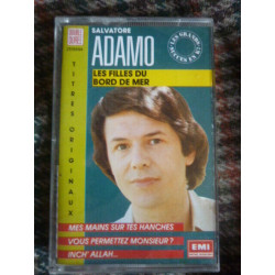SALVATORE ADAMO Les filles du bord de mer Cassette Audio-K7 EMI...