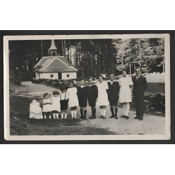 CPA 88 VENTRON Vosges Ermitage Frère Joseph La Famille LEDUC carte...