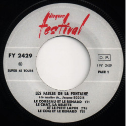 Les Fables De La Fontaine A La Manière De... Jacques Bodoin Vol.1