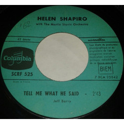 Tell Me What He Said / I Apologise