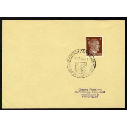 Allemagne n 706 Yv. cachet WW2 DEUTSCH ALTENBURG Timbre Allemand...